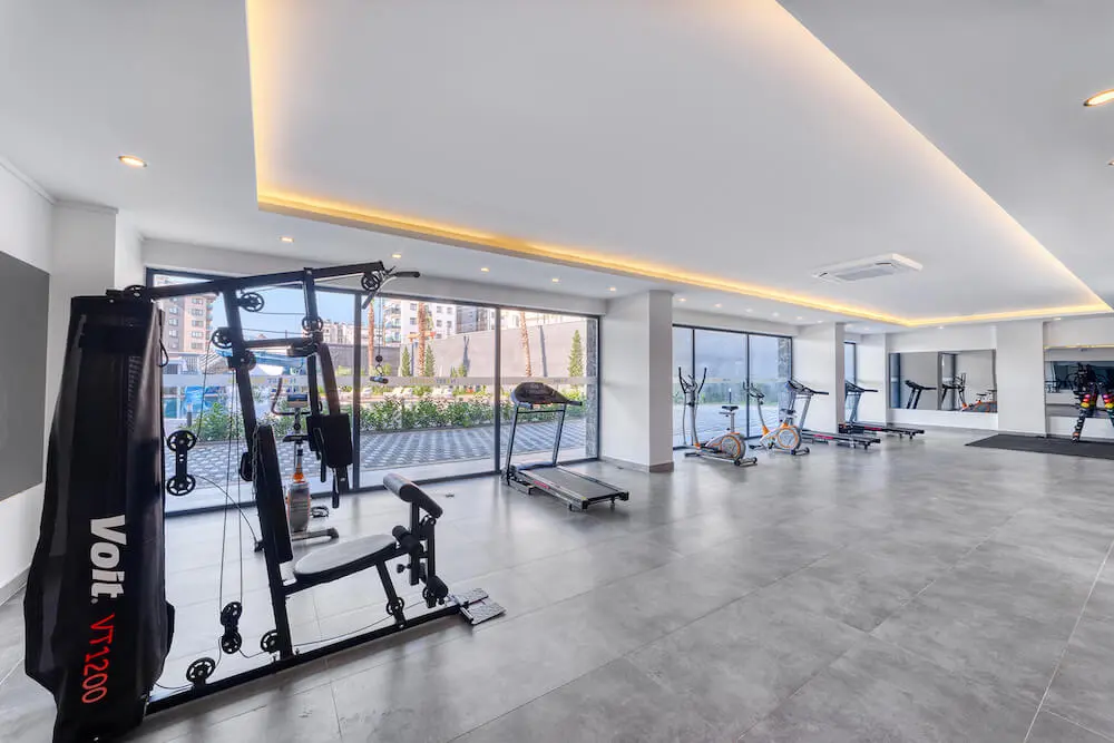 Gym area